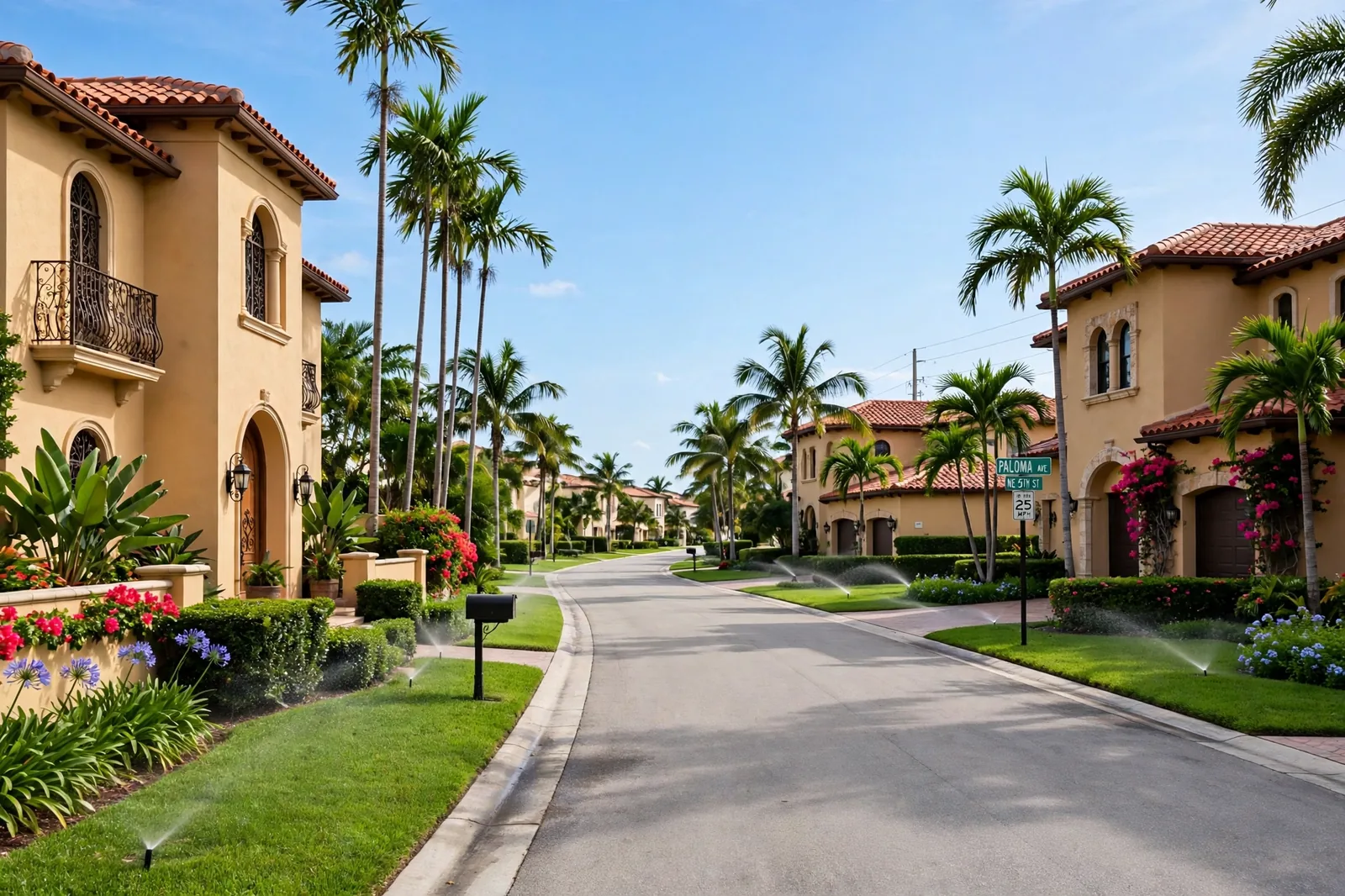 Map-style view of Boca Raton, Florida showing the covered service area